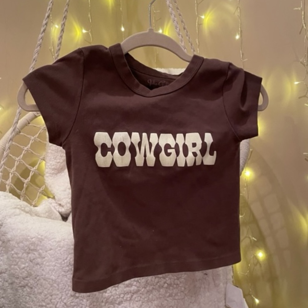 Brandy Melville John Galt Cowgirl Shirt